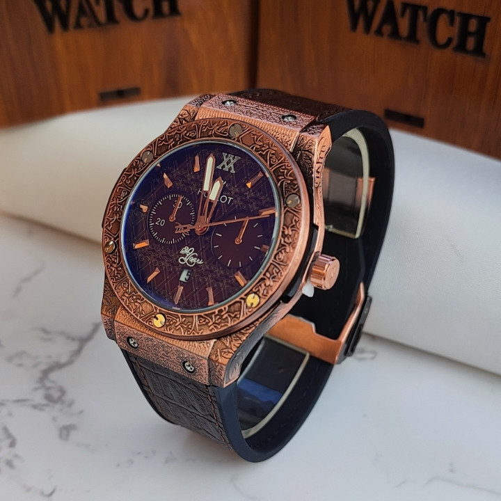 ساعت هابلوت مردانه بند چرمی