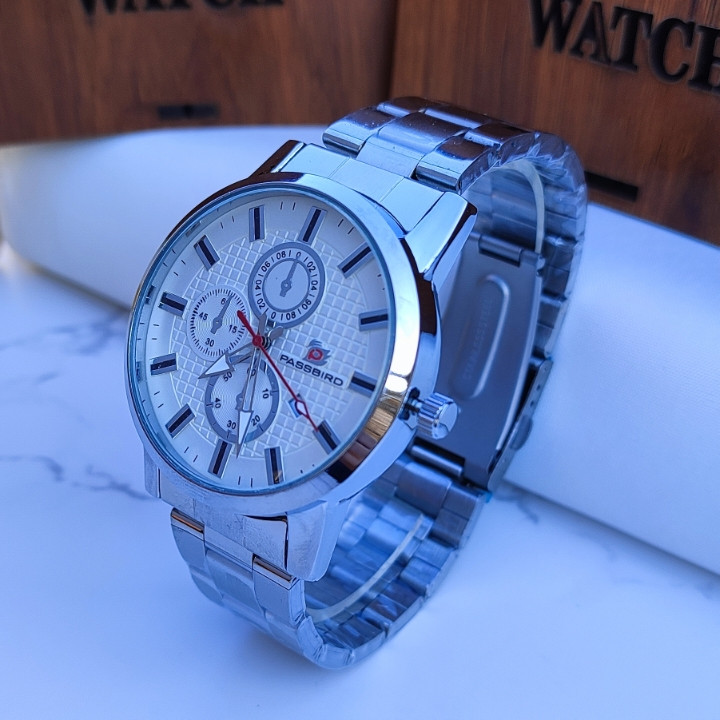 ساعت ارزان مردانه طرح سه موتور استیل