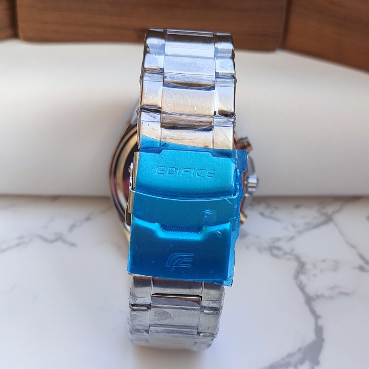 ساعت استیل سه موتوره مردانه کاسیو ادیفایس