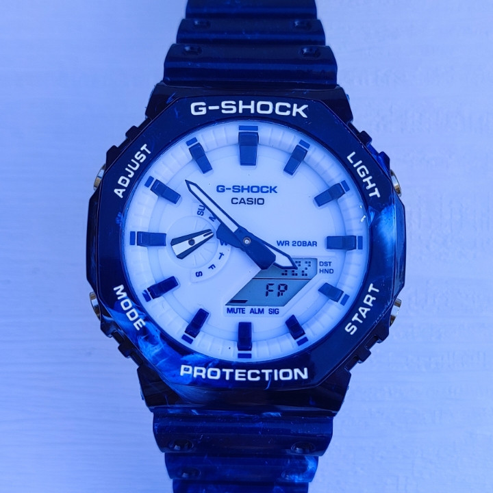 ساعت جیشاک کاسیو مردانه بند رنگی