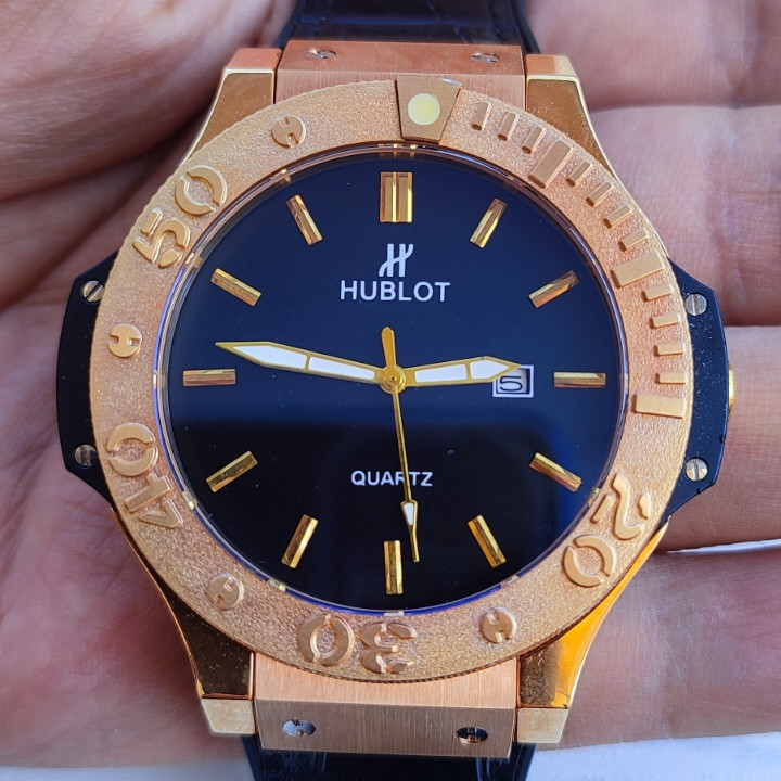 خرید ساعت هابلوت مردانه چرمی