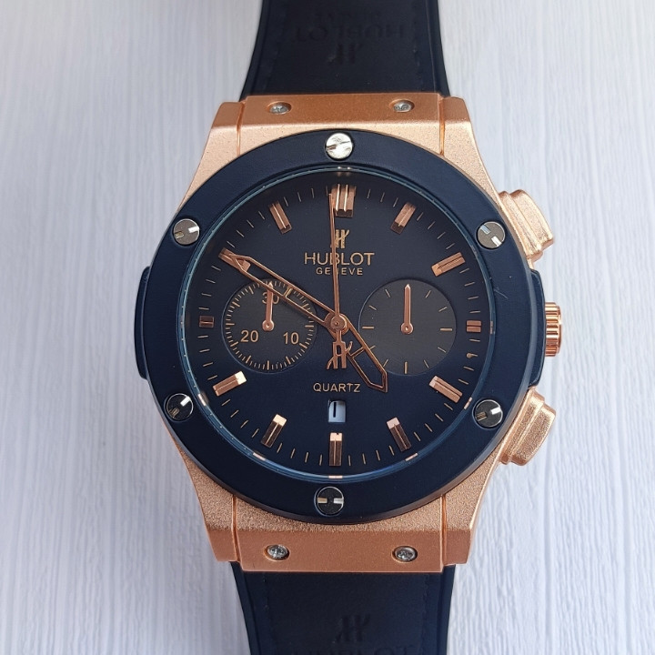 خرید ساعت هابلوت چرمی مردانه