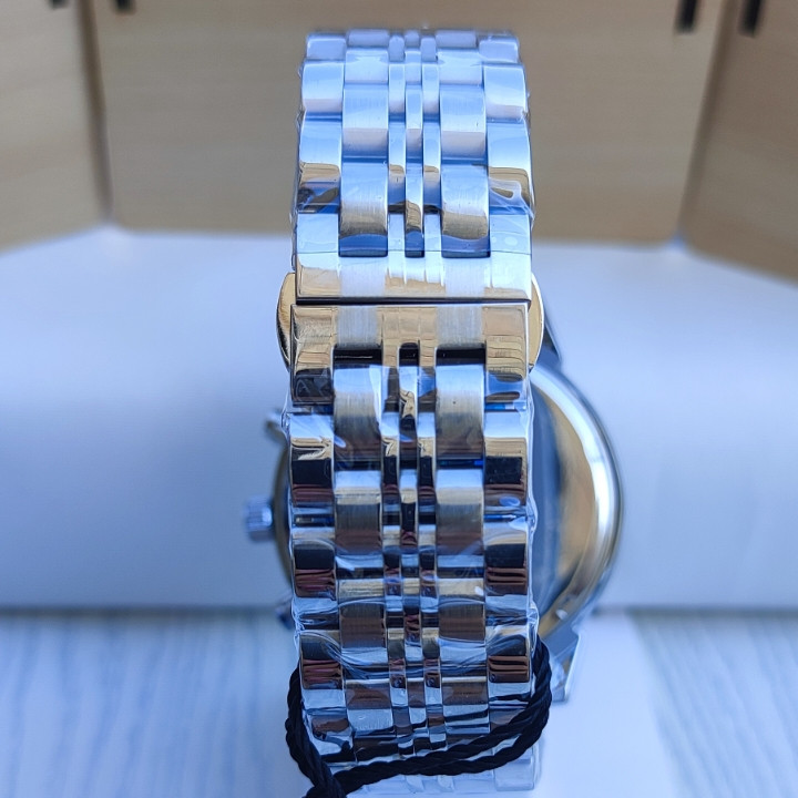 خرید ساعت استیل نقره ای سیکو مردانه سه موتور