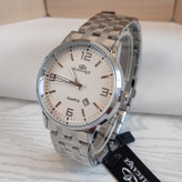 خرید ساعت الگانس نقره ای مردانه استیل