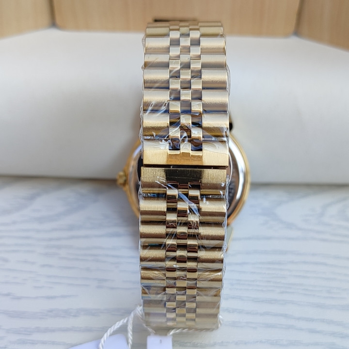 ساعت استیل طلایی مردانه گارانتی دار لدفورت