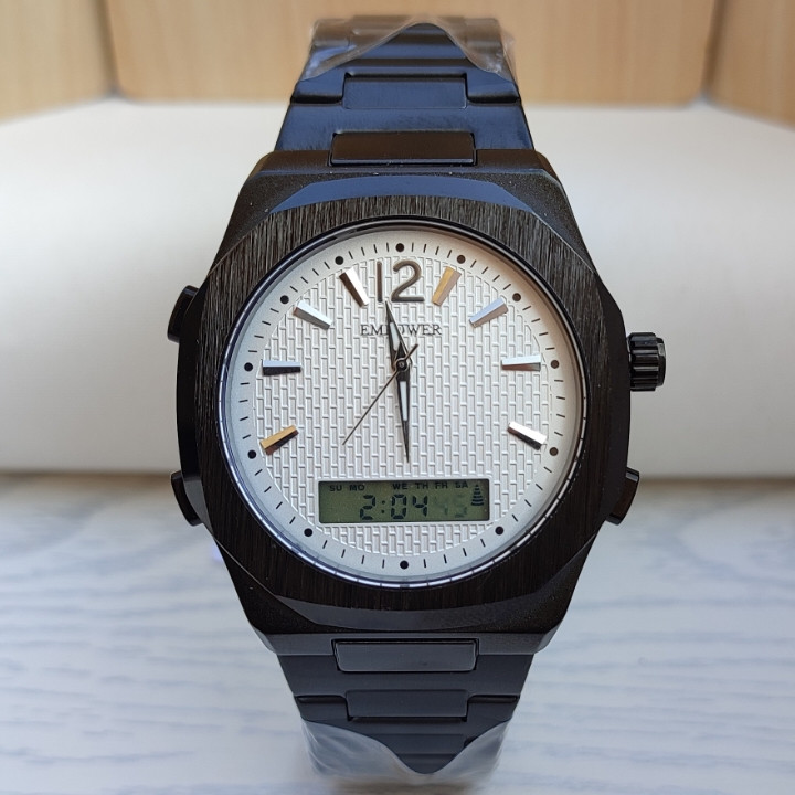 خرید ساعت دو زمانه پسرانه امپاور مشکی