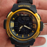خرید ساعت عقربه ای دیجیتالی مردانه Maxfort