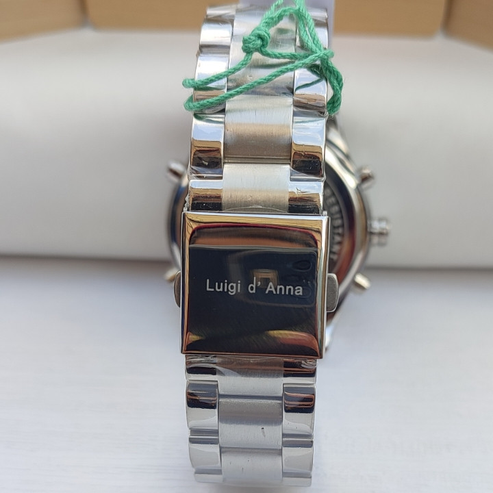 خرید ساعت مردانه گارانتی دار استیل نقره ای