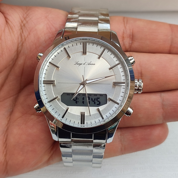 خرید ساعت مردانه دو زمانه LdA