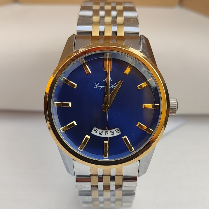 خرید ساعت مردانه طلایی نقره ای LdA