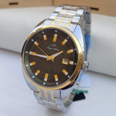 خرید ساعت LdA مردانه گارانتی دار نقره ای طلایی