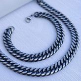 خرید ست گردنبند و دستبند مردانه شیک