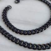 خرید زنجیر مشکی مردانه کارتیر رنگ ثابت