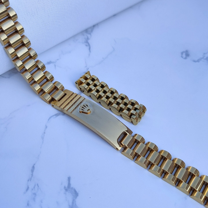 خرید دستبند طلایی مردانه استیل رنگ ثابت