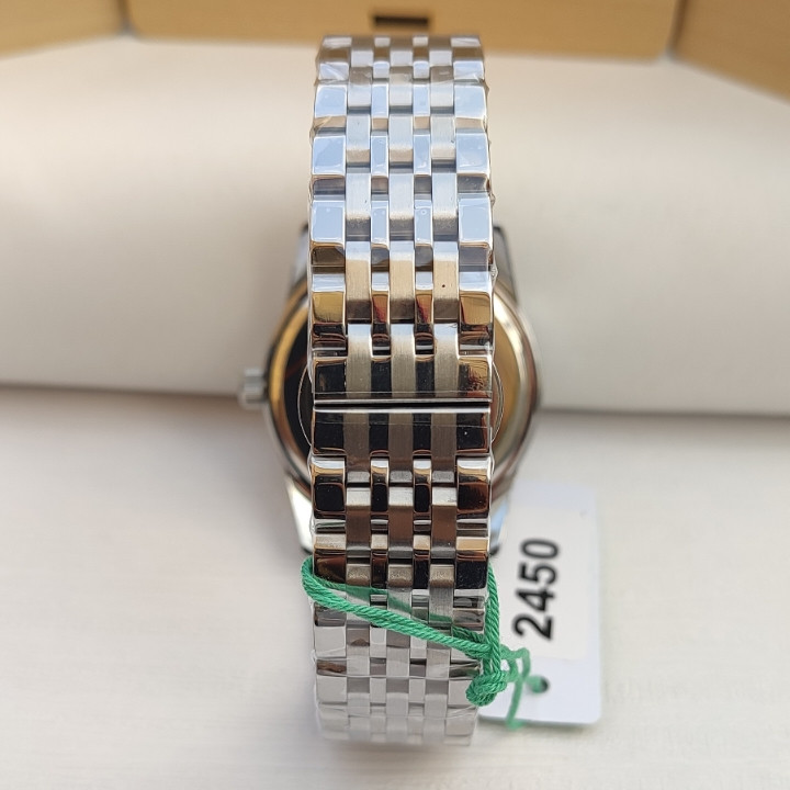 خرید ساعت مردانه نقره ای استیل رنگ ثابت