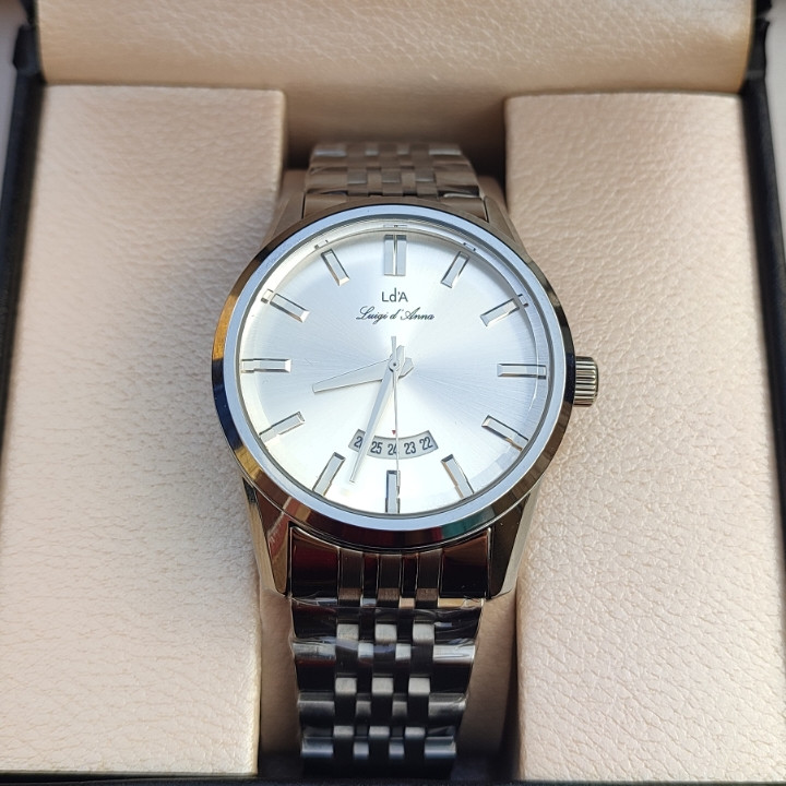 خرید ساعت LdA مردانه نقره ای