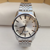 خرید ساعت نقره ای مردانه با کارت گارانتی و جعبه