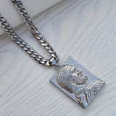 خرید گردنبند کوروش بزرگ استیل رنگ ثابت