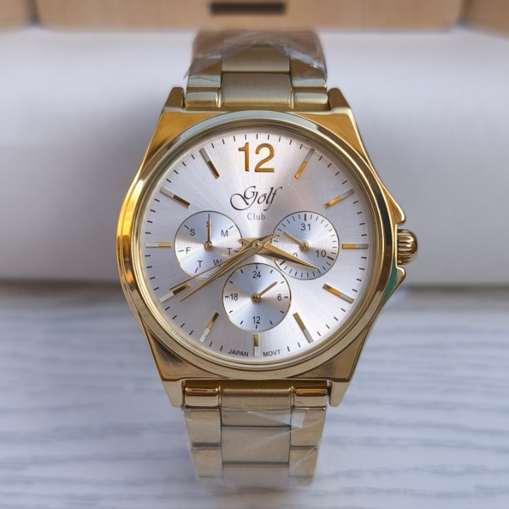 خرید ساعت فول تایم مردانه طلایی