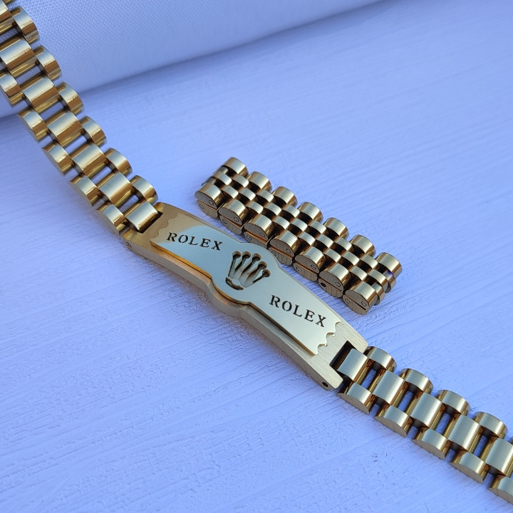 خرید دستبند طلایی مردانه رنگ ثابت استیل مناسب کادو