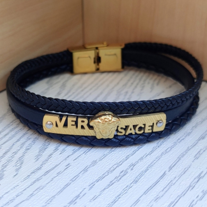 خرید دستبند چرمی مردانه شیک