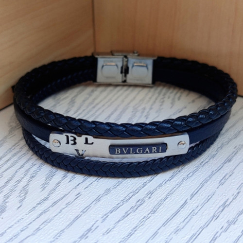 خرید دستبند چرمی مردانه پهن