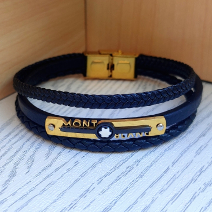 خرید دستبند چرمی مردانه شیک