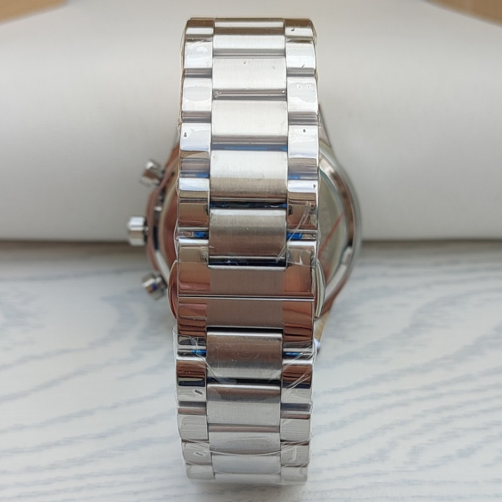 خرید ساعت استیل مردانه سیتیزن سه موتوره شیک رنگ ثابت