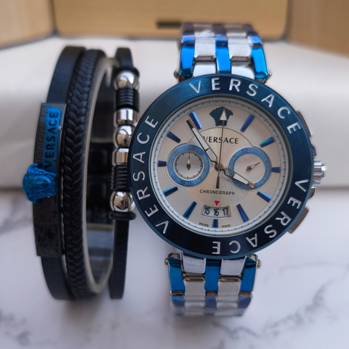 خرید ست ساعت دستبند مردانه شیک