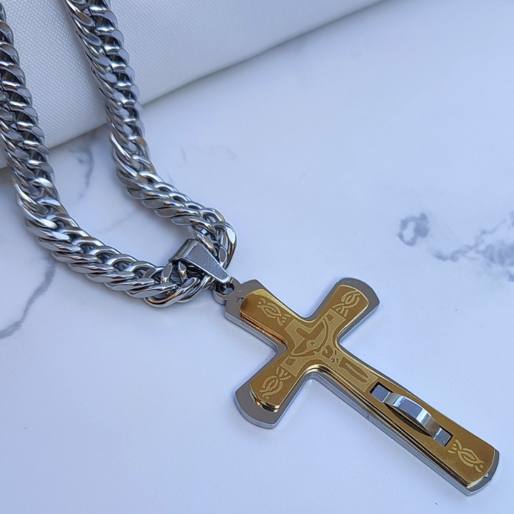 خرید گردنبند صلیب شیک