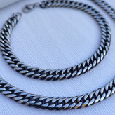 خرید ست کارتیر مردانه استیل رنگ ثابت سیاه قلم