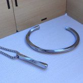 خرید بنگل پسرانه نقره ای رنگ ثابت