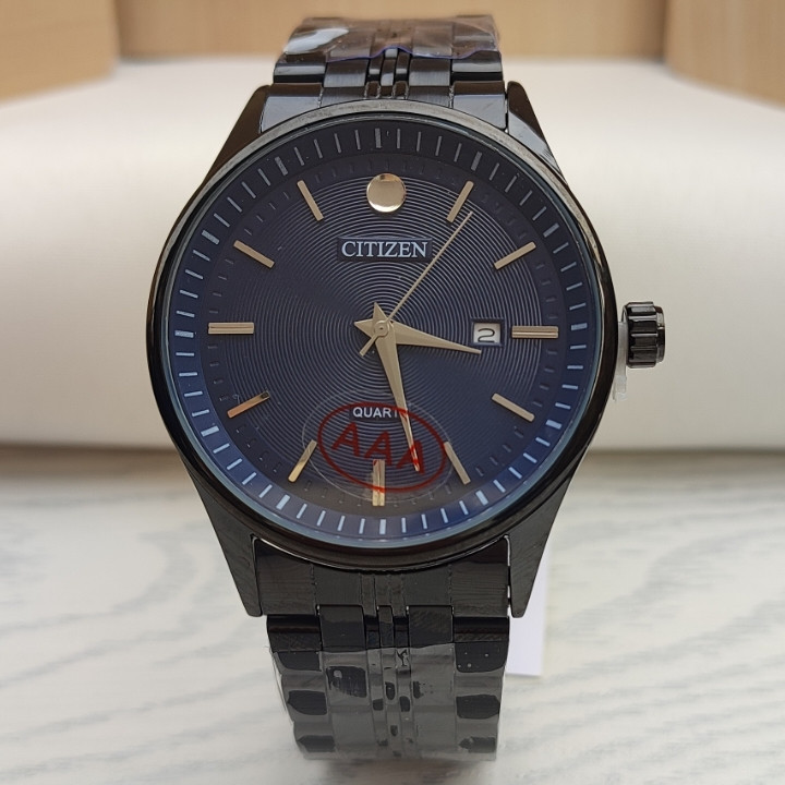 خرید ساعت سیتیزن مردانه مشکی استیل