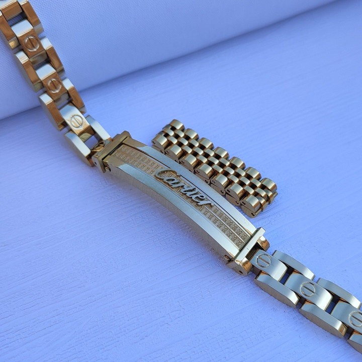 خرید ست دستبند انگشتر مردانه طلایی شیک