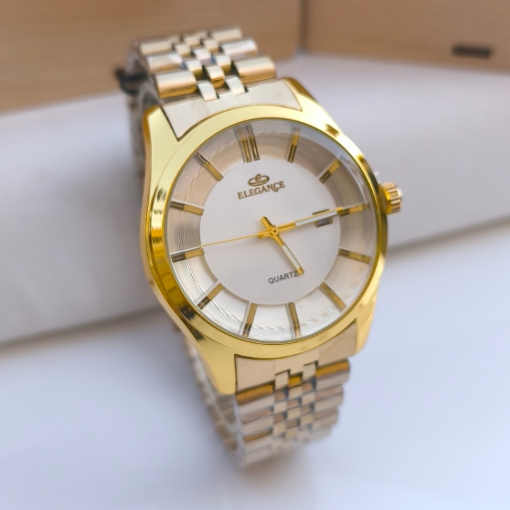 خرید ساعت طلایی مردانه الگانس