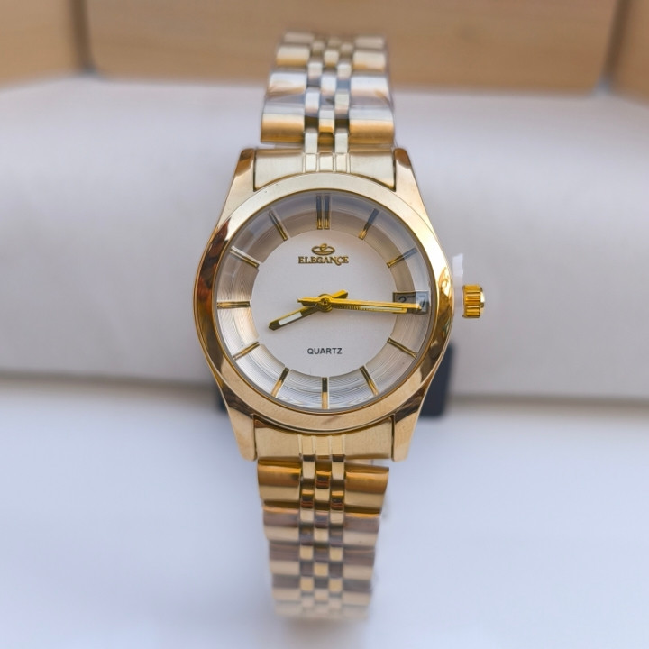 خرید ساعت زنانه طلایی شیک ارزان