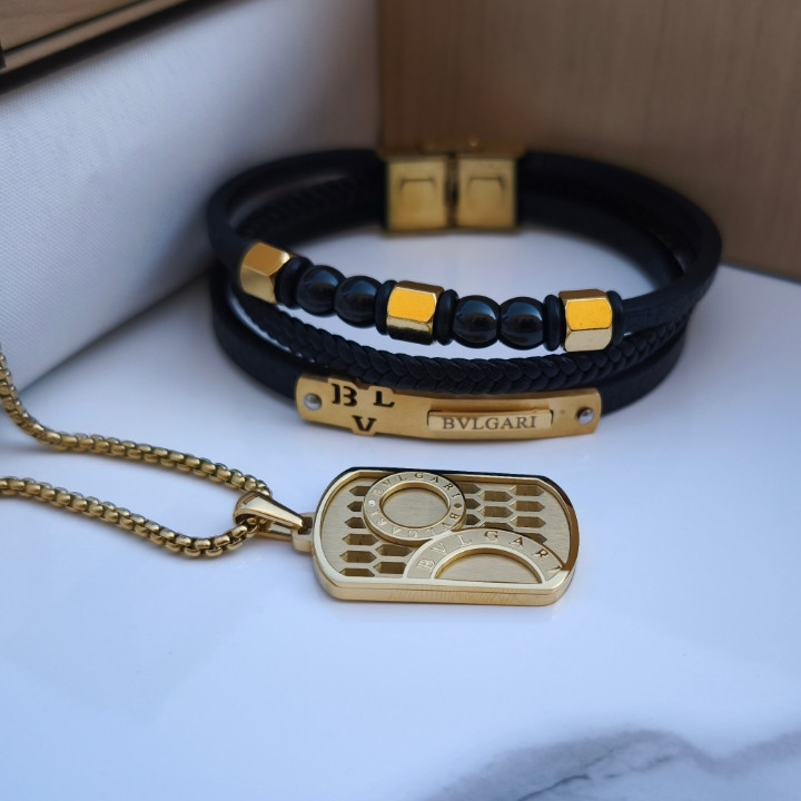 خرید گردنبند و دستبند پسرانه شیک