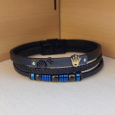 خرید دستبند مردانه چرمی شیک