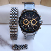 خرید ست ساعت و انگشتر مردانه شیک