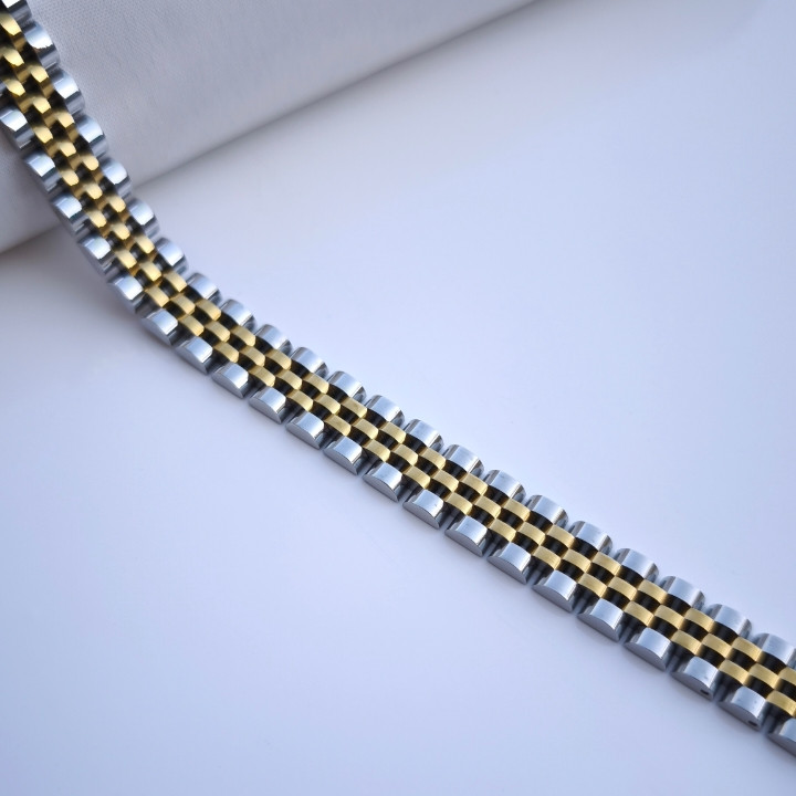 خرید دستبند مردانه شیک رنگ ثابت