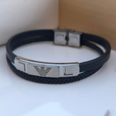 خرید دستبند مردانه چرمی شیک