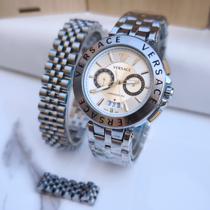 خرید ست ساعت و دستبند مردانه شیک ارزان مناسب کادو