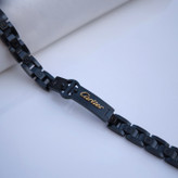 خرید دستبند مشکی مردانه شیک