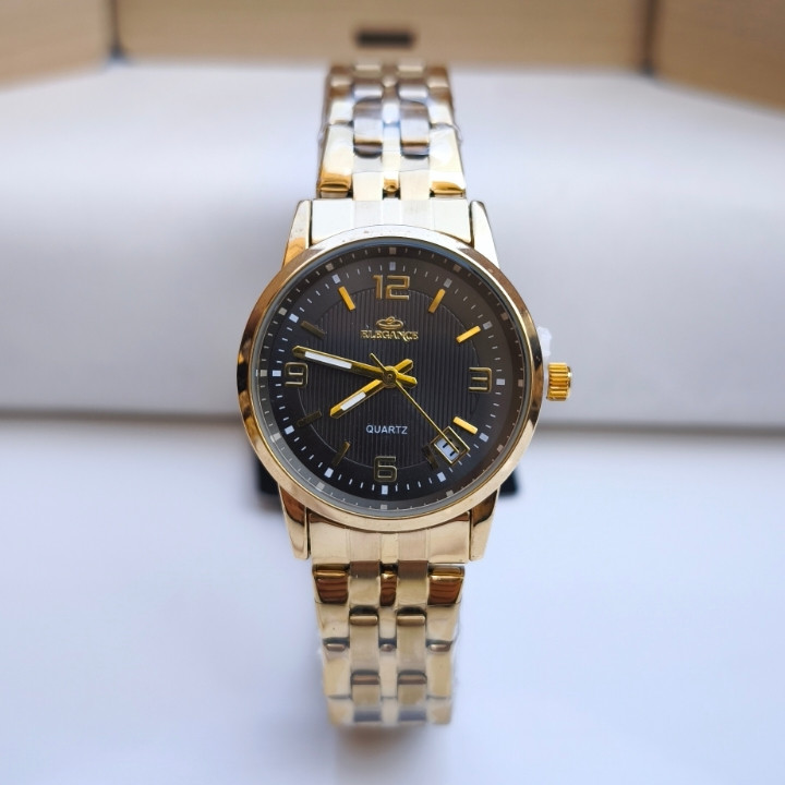 خرید ساعت زنانه طلایی الگانس