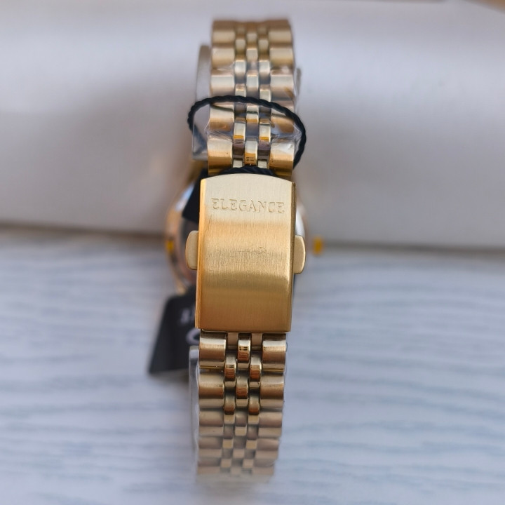 خرید ساعت طلایی دخترانه استیل شیک