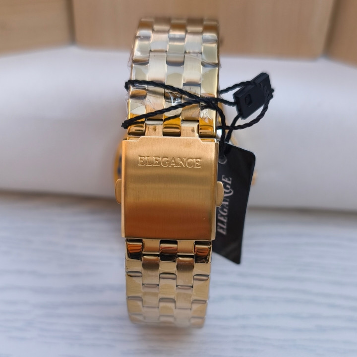 خرید ساعت طلایی پسرانه استیل الگانس