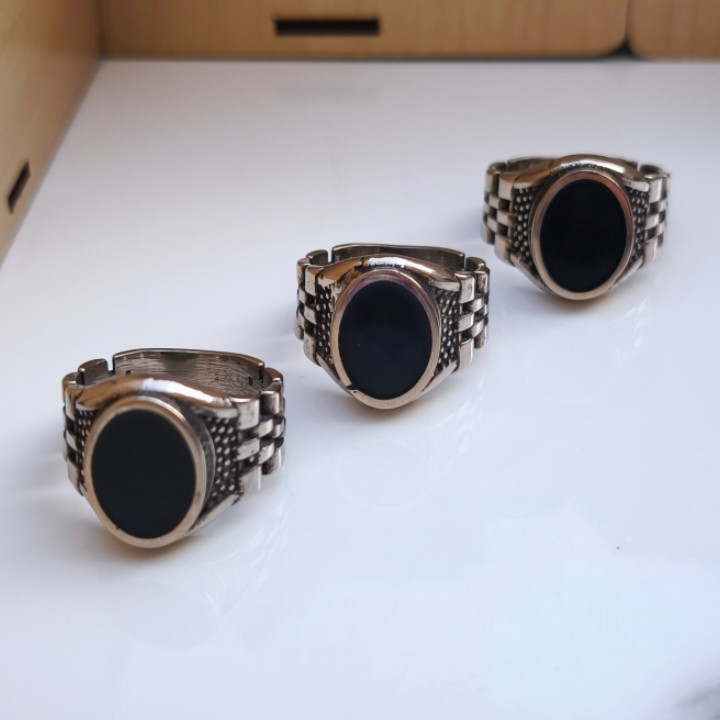 خرید انگشتر مردانه نگین دار