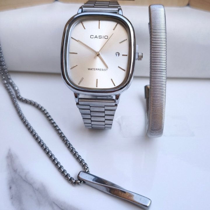 خرید ساعت دستبند گردنبند پسرانه شیک