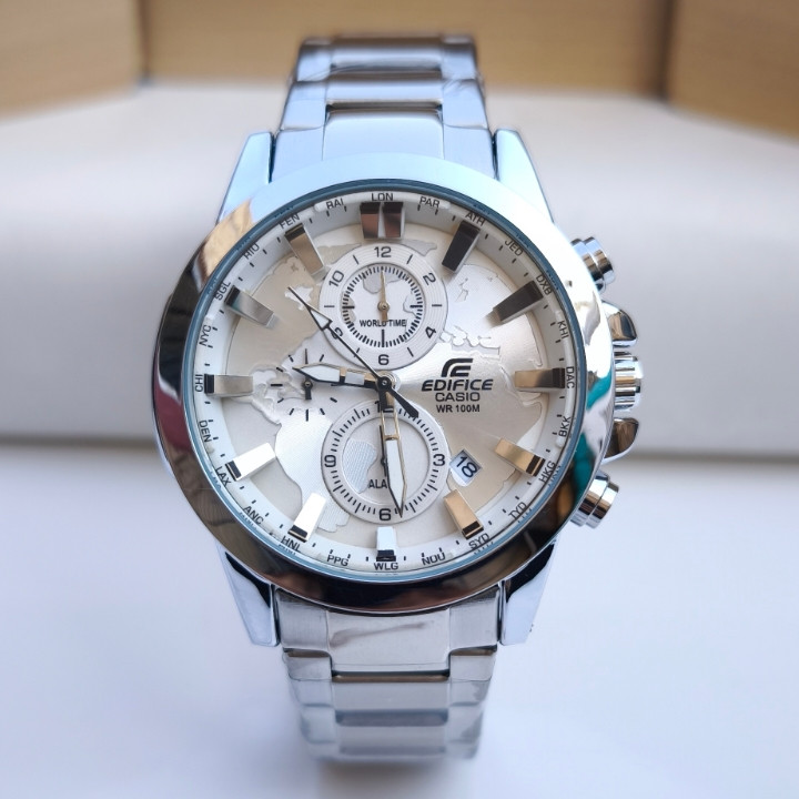 خرید ساعت مردانه کاسیو ادیفایس سه موتور فعال ارزان شیک