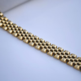 خرید دستبند طلایی مردانه رنگ ثابت شیک